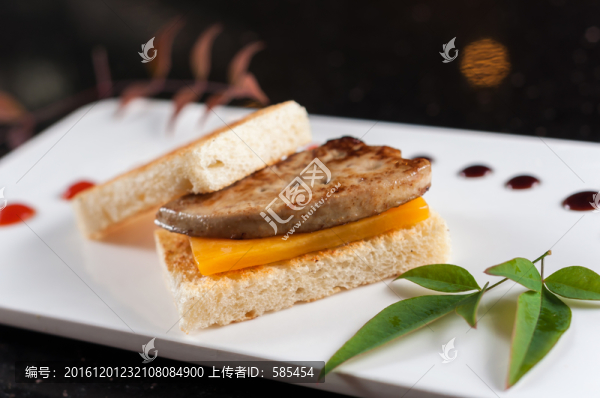 香芝煎鵝肝三明治