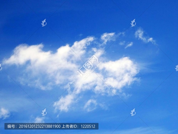 春天的天空