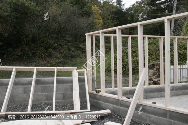 木框架新建筑