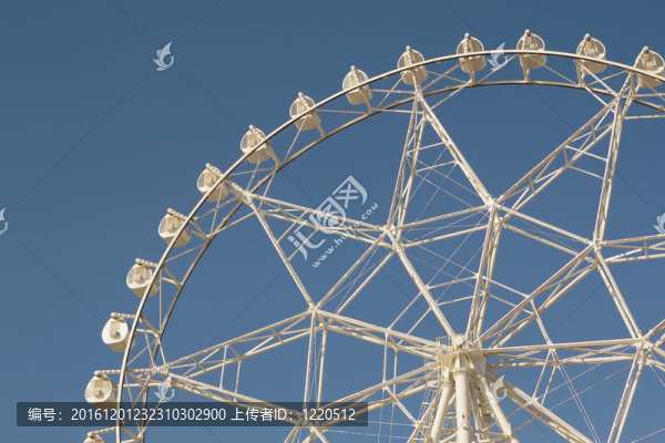 巨型費(fèi)里斯輪的四分之一觀