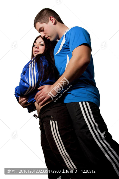 一對夫婦的運(yùn)動(dòng)員