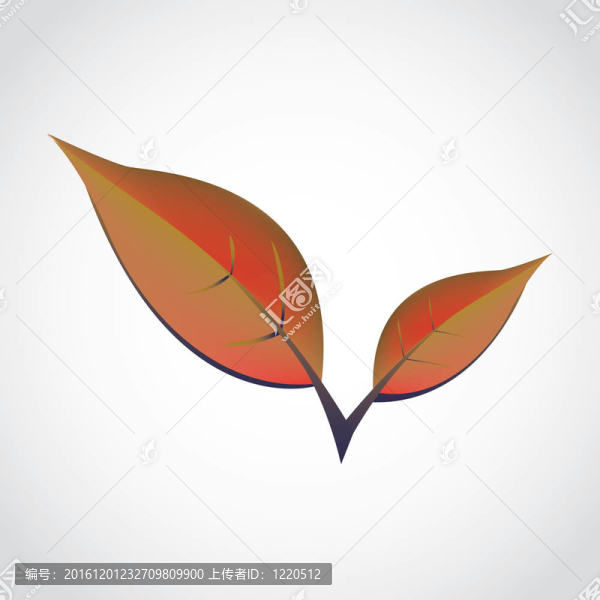 橙色的彈簧片分離的插圖
