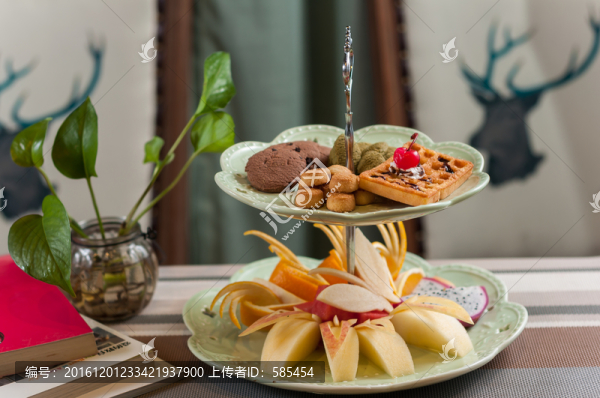 雙層小吃拼盤(pán)