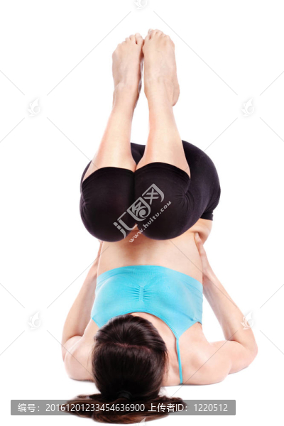 做健身操的女人
