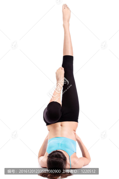 做健身操的女人
