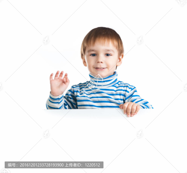 可愛(ài)的小男孩