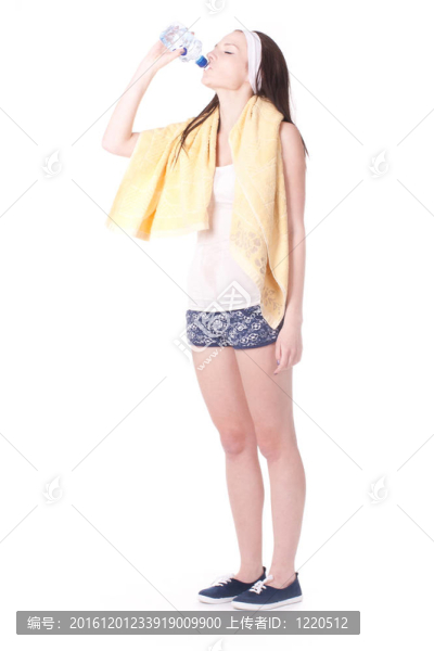 累了的女孩
