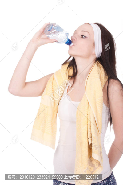 累了的女孩
