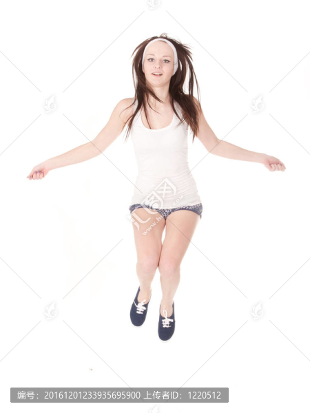 女孩參加體育運動