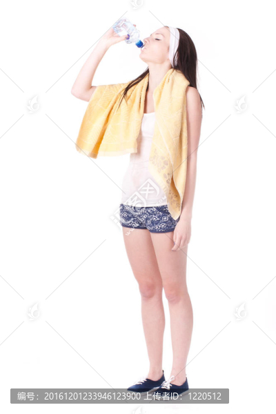累了的女孩