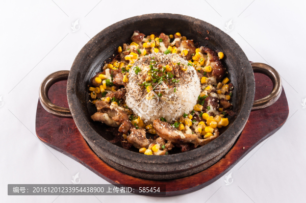 胡椒雞肉石燒飯