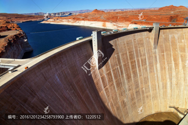 鮑威爾湖亞利桑那州格蘭峽谷大壩
