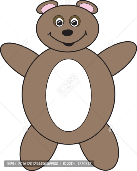 快樂Cartoon,Teddy,Bear
