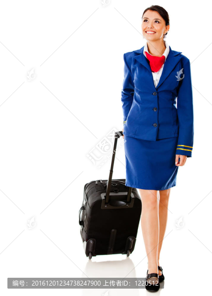 帶包的空中小姐