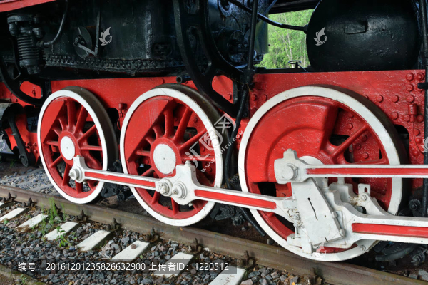 舊蒸汽機車車輪