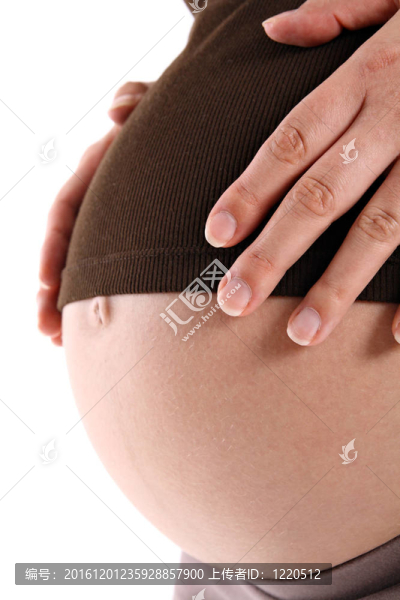 孕婦的肚子