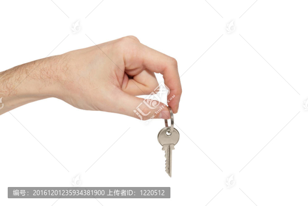 手上的鑰匙