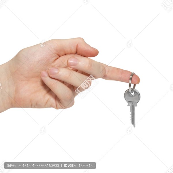 手上的鑰匙