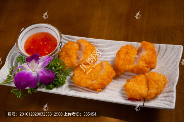 炸蝦餅