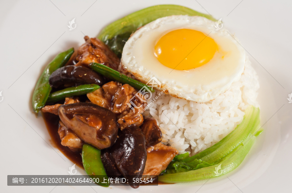 香菇雞飯
