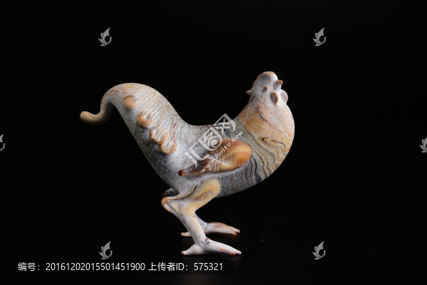 唐代,雞絞胎琉璃