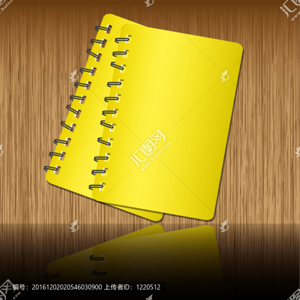 兩本書和影子在木制的背景
