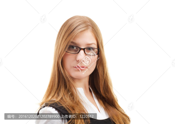 美麗的商業(yè)女人的肖像