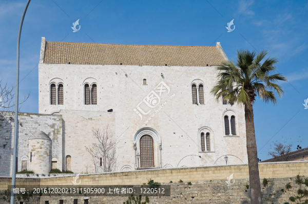 圣尼古拉斯大教堂。Bari。Apulia。