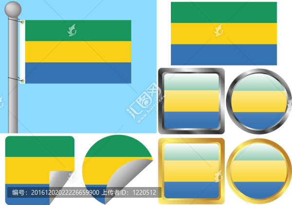 Gabon標(biāo)志的設(shè)置