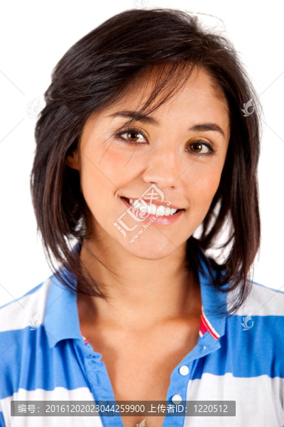 美女的微笑