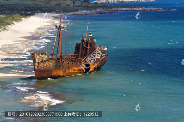 塞利尼察希臘船難海灘