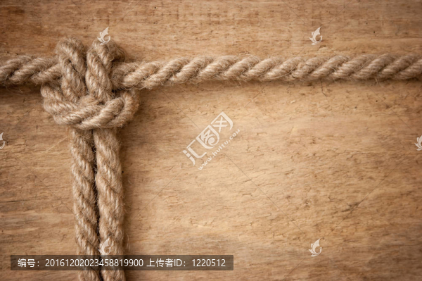 用繩子制成的框架