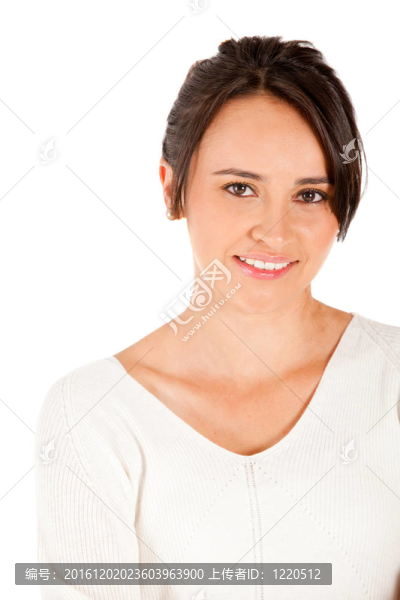 美女的微笑