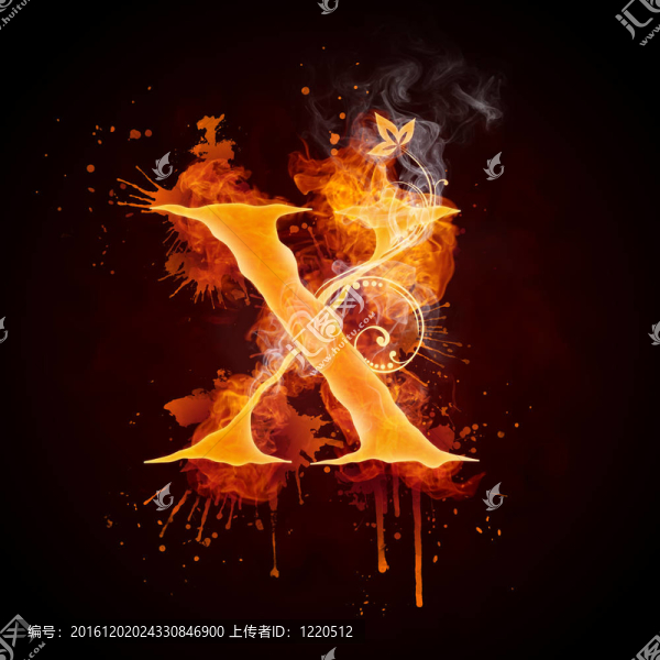 火漩渦字母