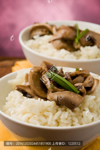 蘑菇燴飯