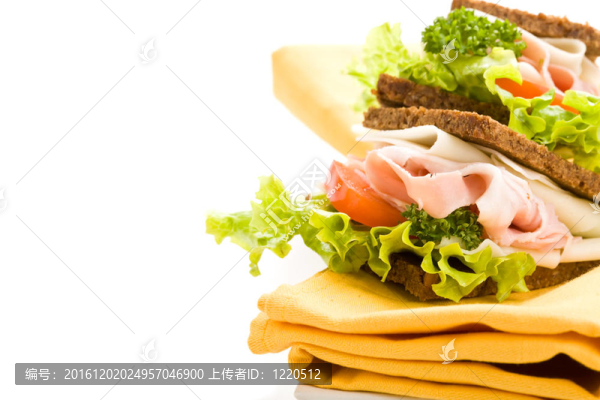 奶酪和火腿三明治2