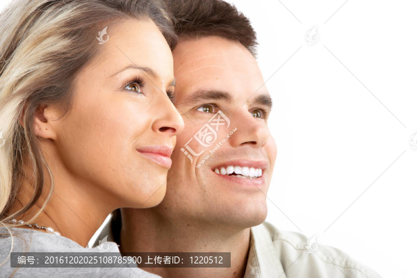 戀愛中的年輕夫婦