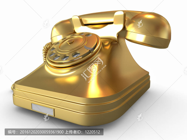 金色的電話