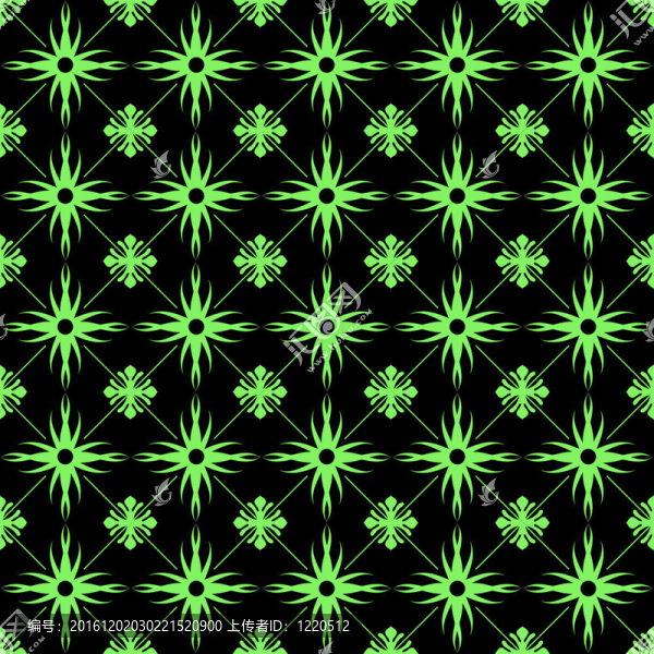 無縫的花