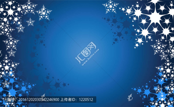 圣誕雪花背景