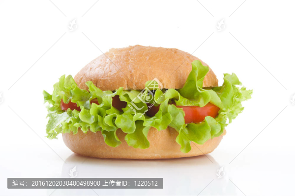 素食健康漢堡