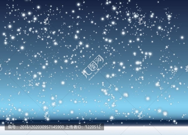飄落的雪花