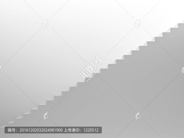 白空的樓梯