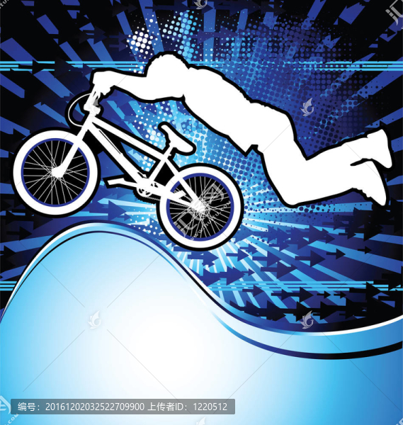 BMX自行車模板