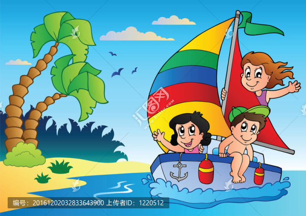 夏季主題形象5