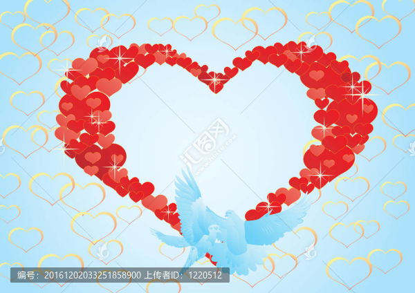 心和鴿子
