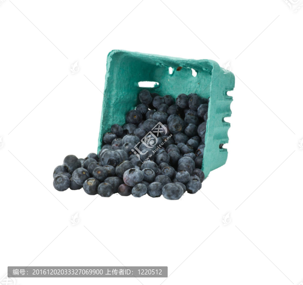 從籃子里溢出的藍(lán)莓