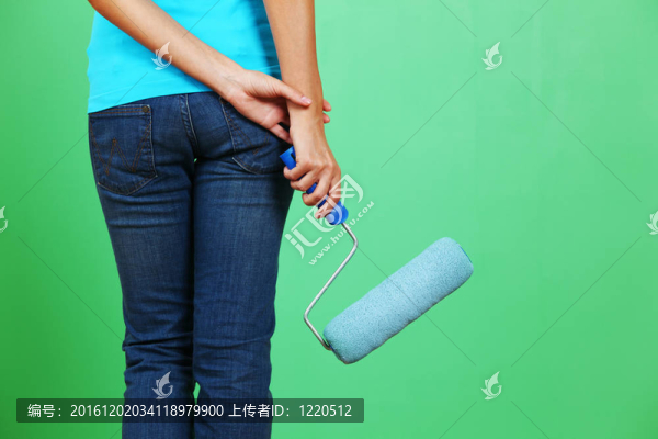 墻上的女人漆