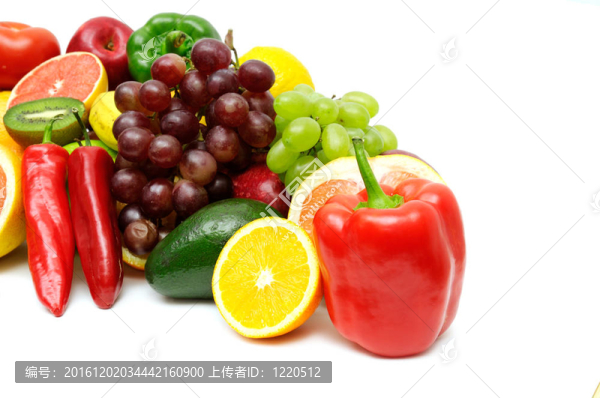 新鮮水果和蔬菜