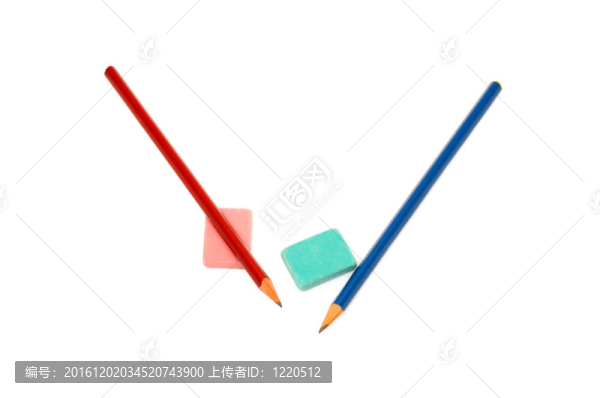 鉛筆和橡皮擦